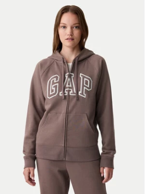 Gap Bluza 463503-49 Brązowy Regular Fit