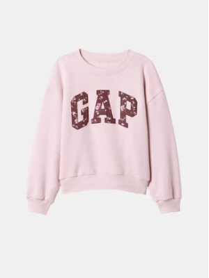 Gap Bluza 486512-03 Różowy Regular Fit