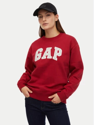 Gap Bluza 554936-22 Czerwony Regular Fit