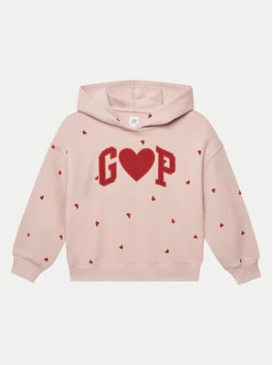 Gap Bluza 590866-00 Różowy Regular Fit