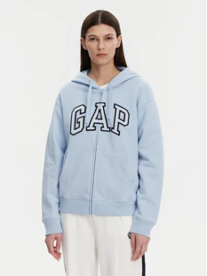 Gap Bluza 678782-05 Błękitny Regular Fit