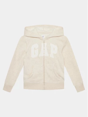 Gap Bluza 692277-19 Écru Regular Fit