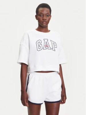 Gap Bluza 778442-02 Biały Oversize