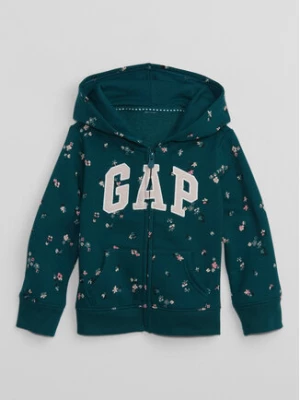 Gap Bluza 787742-00 Zielony Regular Fit