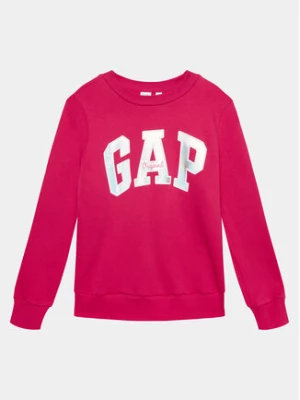 Gap Bluza 789682-00 Różowy Regular Fit