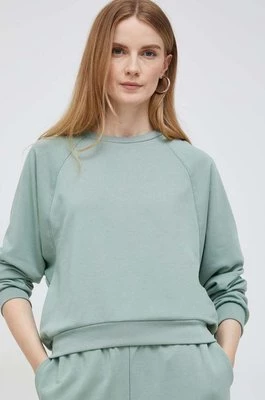 GAP bluza damska kolor zielony gładka