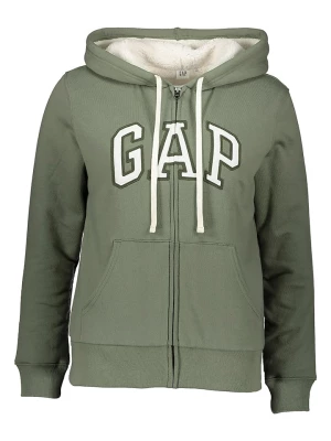 GAP Bluza "Sherpa" w kolorze khaki rozmiar: S