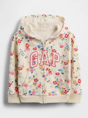 GAP Bluza w kolorze beżowym ze wzorem rozmiar: 92