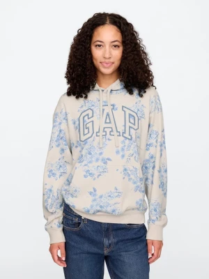 GAP Bluza w kolorze błękitno-kremowym rozmiar: XS