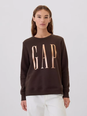 GAP Bluza w kolorze ciemnobrązowym rozmiar: L