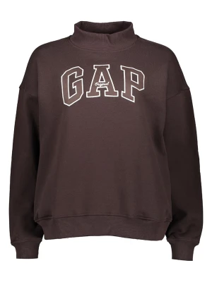 GAP Bluza w kolorze ciemnobrązowym rozmiar: S / M