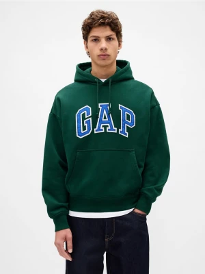 GAP Bluza w kolorze ciemnozielonym rozmiar: XS