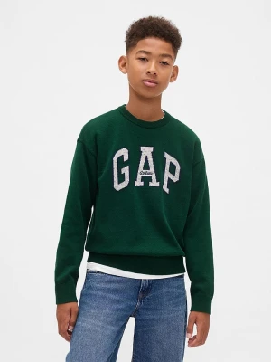 Zdjęcie produktu GAP Bluza w kolorze zielonym rozmiar: 116/122
