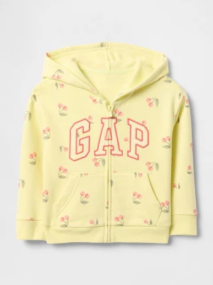 GAP Bluza w kolorze żółto-jasnoróżowo-zielonym rozmiar: 80/86
