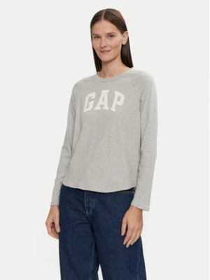 Gap Bluzka 534389-02 Szary Relaxed Fit