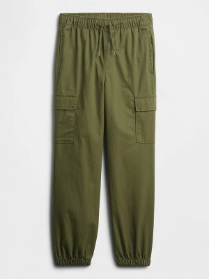 GAP Bojówki dresowe w kolorze khaki rozmiar: 128/134
