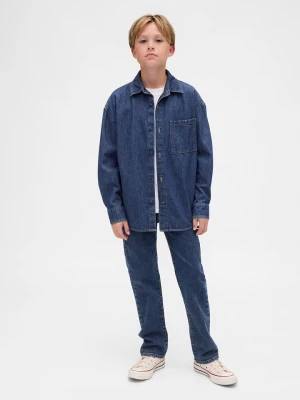 GAP Dżinsy - Regular fit - w kolorze niebieskim rozmiar: 176
