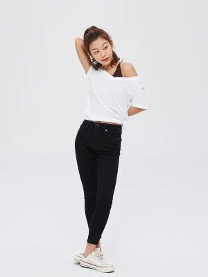 GAP Dżinsy - Skinny fit - w kolorze czarnym rozmiar: W29