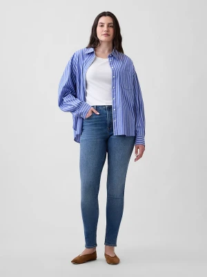 GAP Dżinsy - Skinny fit - w kolorze niebieskim rozmiar: W35