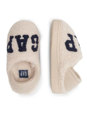 Gap Kapcie GCJ001F4TKOFWHGP Beżowy