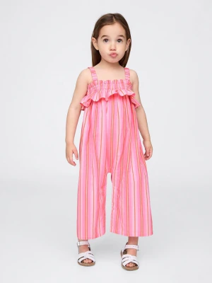 GAP Kombinezon w kolorze jasnoróżowo-biało-pomarańczowym rozmiar: 110