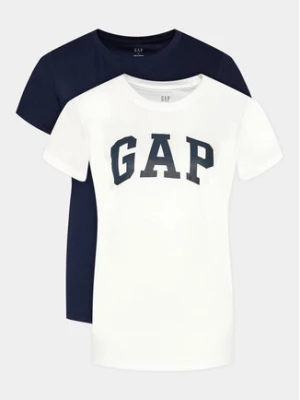 Gap Komplet 2 t-shirtów 548683-00 Granatowy Regular Fit