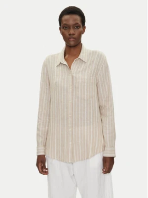 Gap Koszula 885287-13 Beżowy Regular Fit