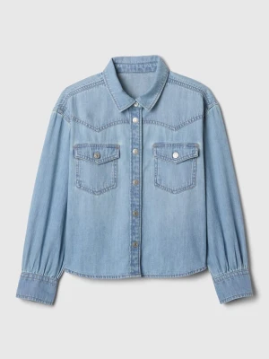GAP Koszula dżinsowa w kolorze błękitnym rozmiar: 110