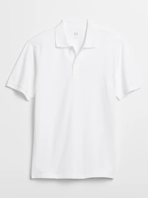 GAP Koszulka polo w kolorze białym rozmiar: L