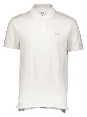 GAP Koszulka polo w kolorze białym rozmiar: XL