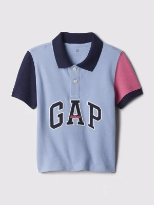 GAP Koszulka polo w kolorze błękitnym rozmiar: 74/80