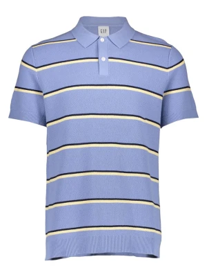 GAP Koszulka polo w kolorze błękitnym rozmiar: M