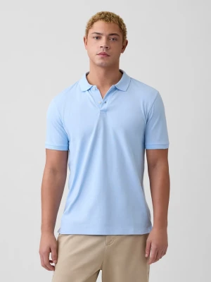 GAP Koszulka polo w kolorze błękitnym rozmiar: M