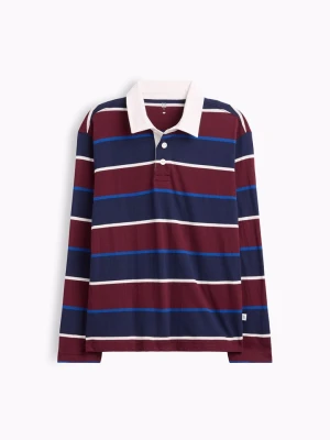 GAP Koszulka polo w kolorze granatowo-bordowym rozmiar: 116 / 122