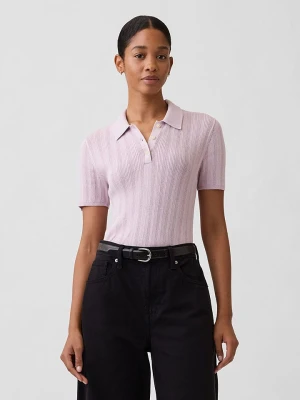 GAP Koszulka polo w kolorze jasnoróżowym rozmiar: M