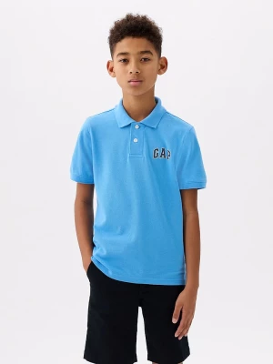 GAP Koszulka polo w kolorze niebieskim rozmiar: 152/158