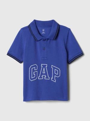 GAP Koszulka polo w kolorze niebieskim rozmiar: 80/86