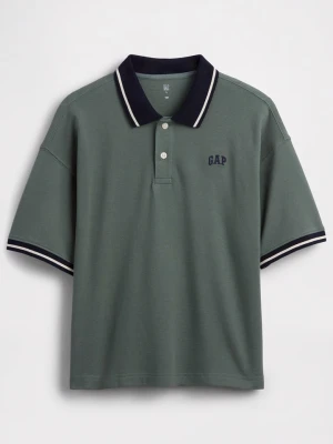 GAP Koszulka polo w kolorze zielonym rozmiar: 164/170