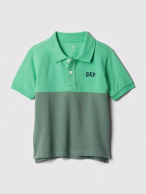 GAP Koszulka polo w kolorze zielonym rozmiar: 68/74