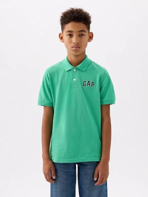 GAP Koszulka polo w kolorze zielonym rozmiar: 140/146