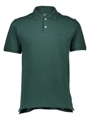 GAP Koszulka polo w kolorze zielonym rozmiar: M