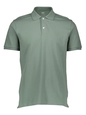 GAP Koszulka polo w kolorze zielonym rozmiar: S