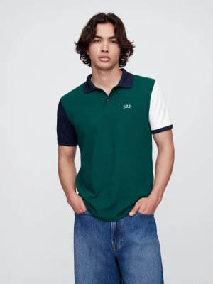 GAP Koszulka polo w kolorze zielonym rozmiar: M