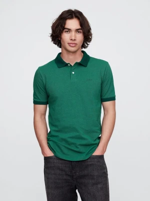GAP Koszulka polo w kolorze zielonym rozmiar: XL