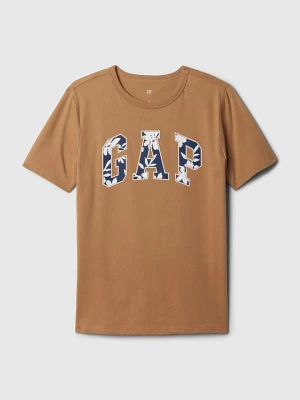 GAP Koszulka w kolorze jasnobrązowym rozmiar: 140/146