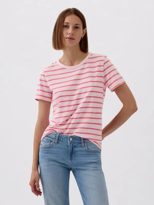 GAP Koszulka w kolorze różowo-białym rozmiar: XXL