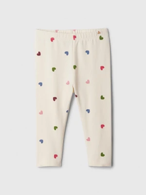 GAP Legginsy w kolorze czerwonym ze wzorem rozmiar: 74/80