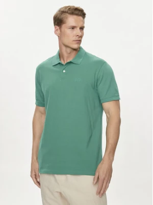 Gap Polo 586306-16 Zielony Regular Fit