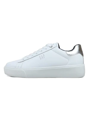 GAP Sneakersy "Cary" w kolorze srebrno-białym rozmiar: 41
