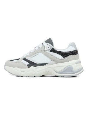 GAP Sneakersy "Marathon" w kolorze biało-czarno-beżowym rozmiar: 37
